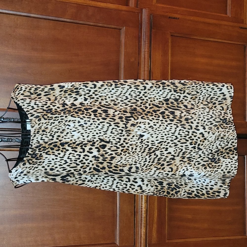 Chicos Animal Print Tank Size 3 or Reg 16